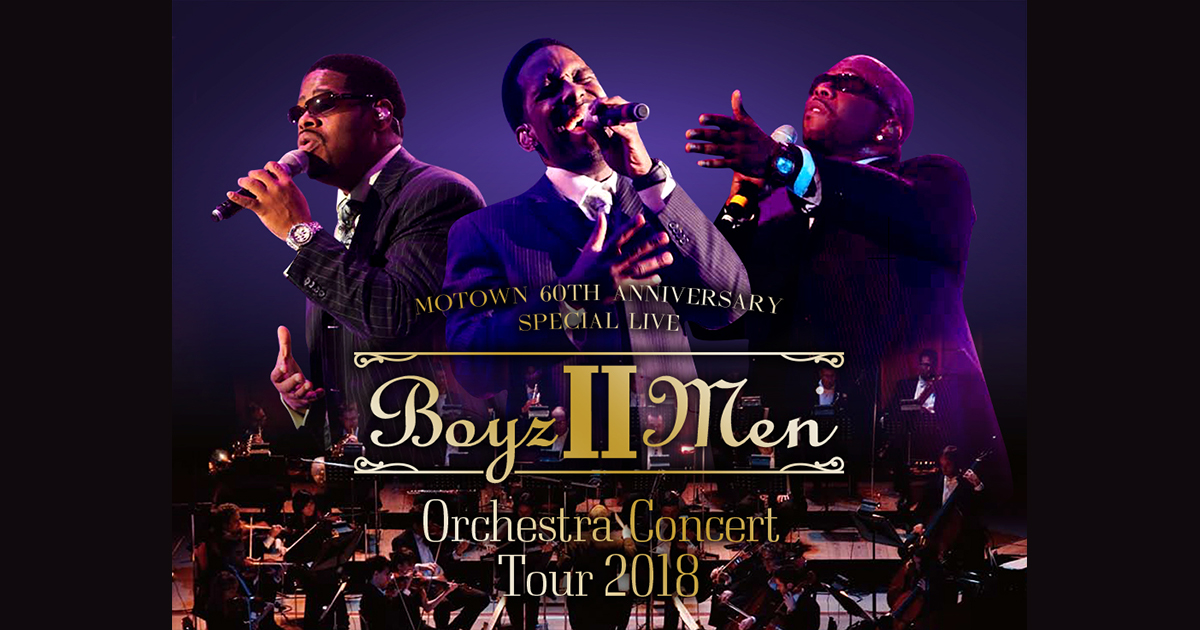 Boyz II Men チケット情報『MOTOWN 60th ANNIVERSARY SPECIAL