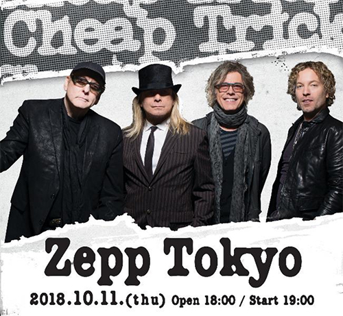 Cheap Trick（チープ・トリック）来日公演