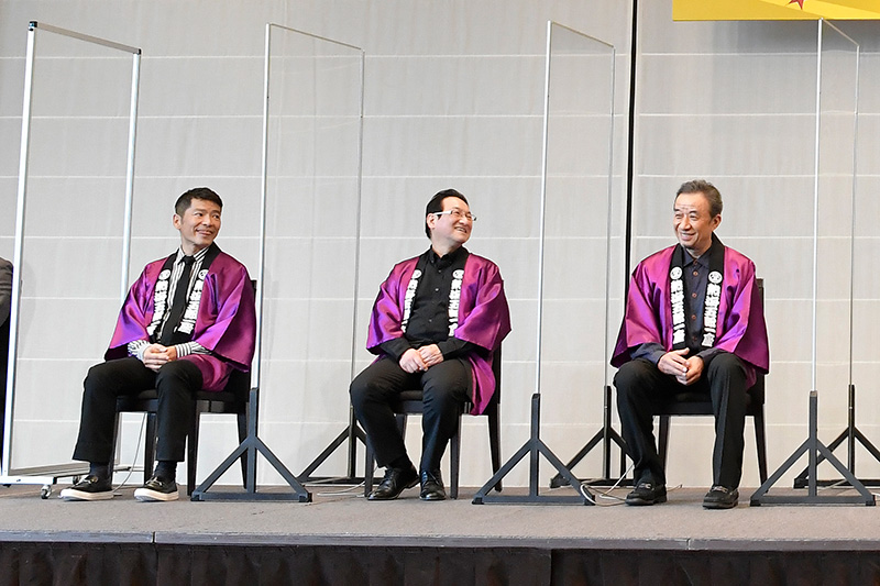 三宅裕司さん、ラサール石井さん、小倉久寛さん、東貴博さん