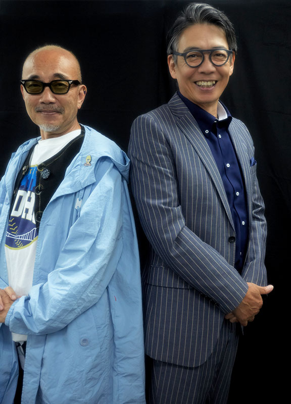 竹中直人さん、生瀬勝久さん