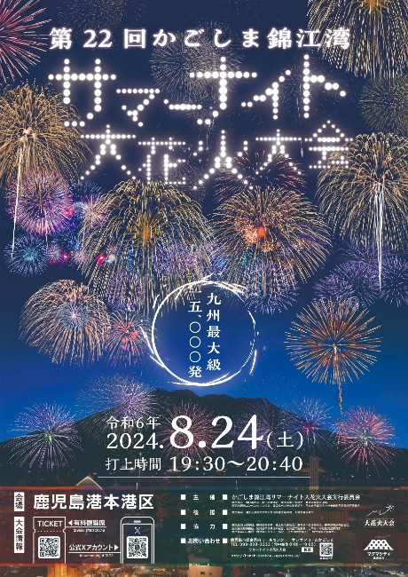 第22回 かごしま錦江湾サマーナイト大花火大会