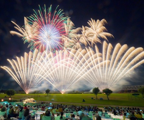 第70回とりで利根川大花火