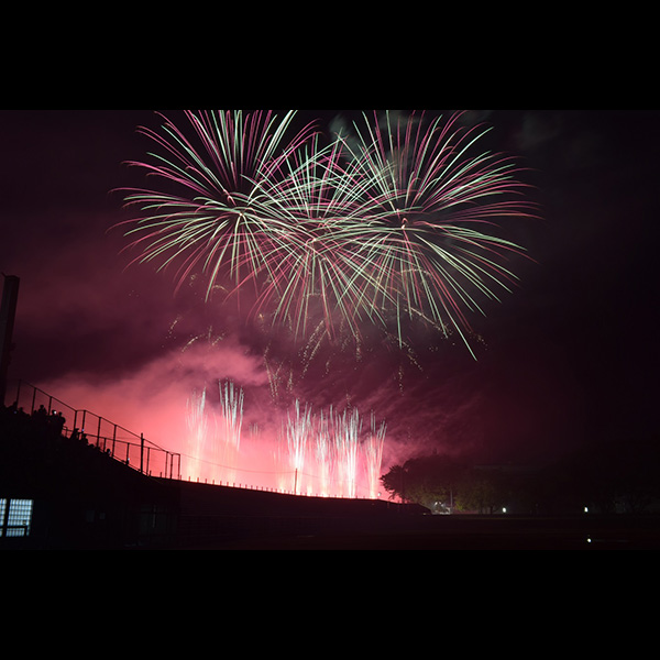 ふくしま花火大会花火写真