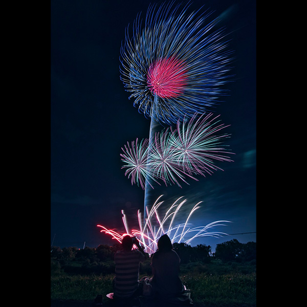ふくしま花火大会花火写真