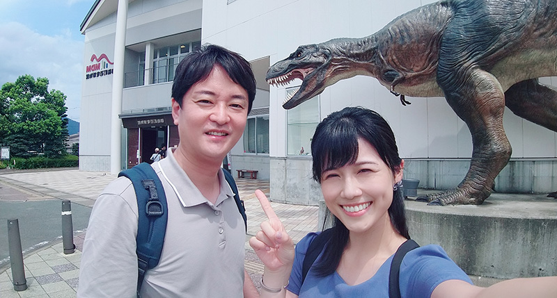林弘典アナウンサー、中島めぐみアナウンサー