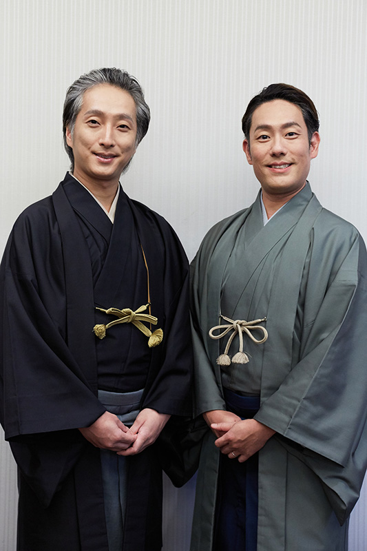 中村七之助さん、中村勘九郎さん
