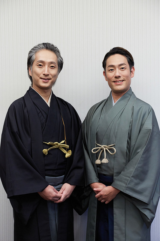 中村七之助さん、中村勘九郎さん