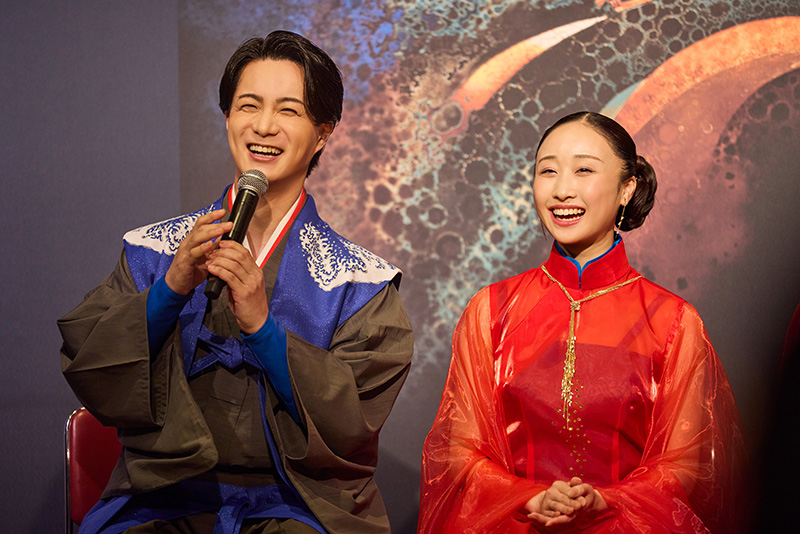 田代万里生さん、音くり寿さん