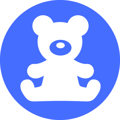 クマのぬいぐるみのアイコン