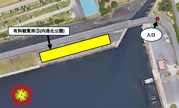 内港北公園周辺地図