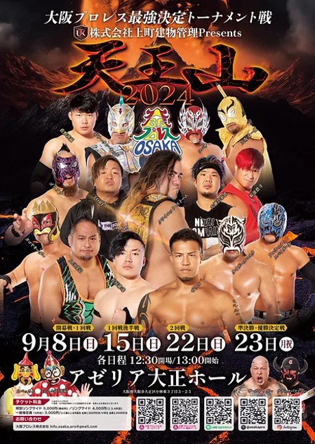 プロレスチケット15枚 (大阪守口市) 気まぐれな