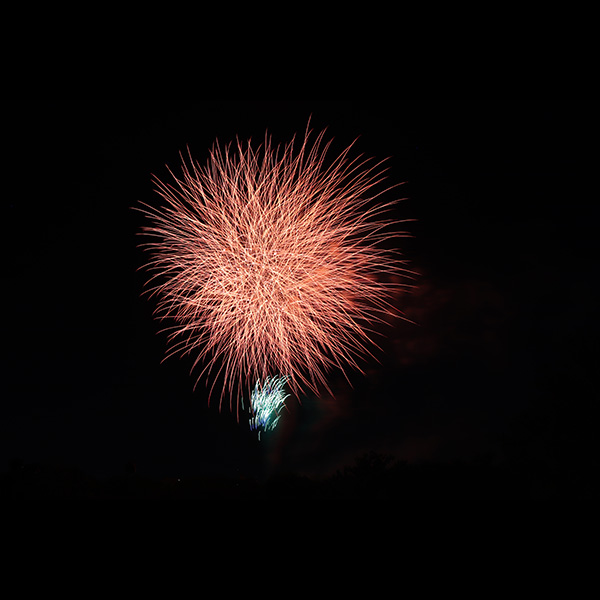 朝霞市民祭り彩夏祭花火写真