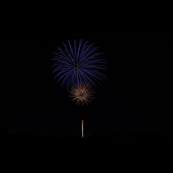 朝霞市民祭り彩夏祭花火写真